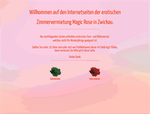 Tablet Screenshot of magic-rose.com